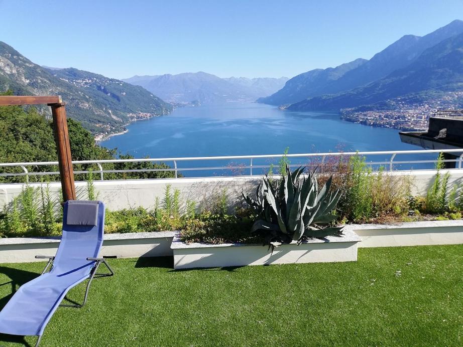 Attico With Big Terrace In Residence With Pool Valbrona Exterior foto